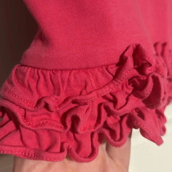 Preloved Ralph Lauren Casual Pink collar dress size 12M - Picture 3 of 10